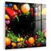 Groente - Graffiti - Kleurrijk - Koken - Abstract plexiglas 5mm klein -zzzproduct_nieuw