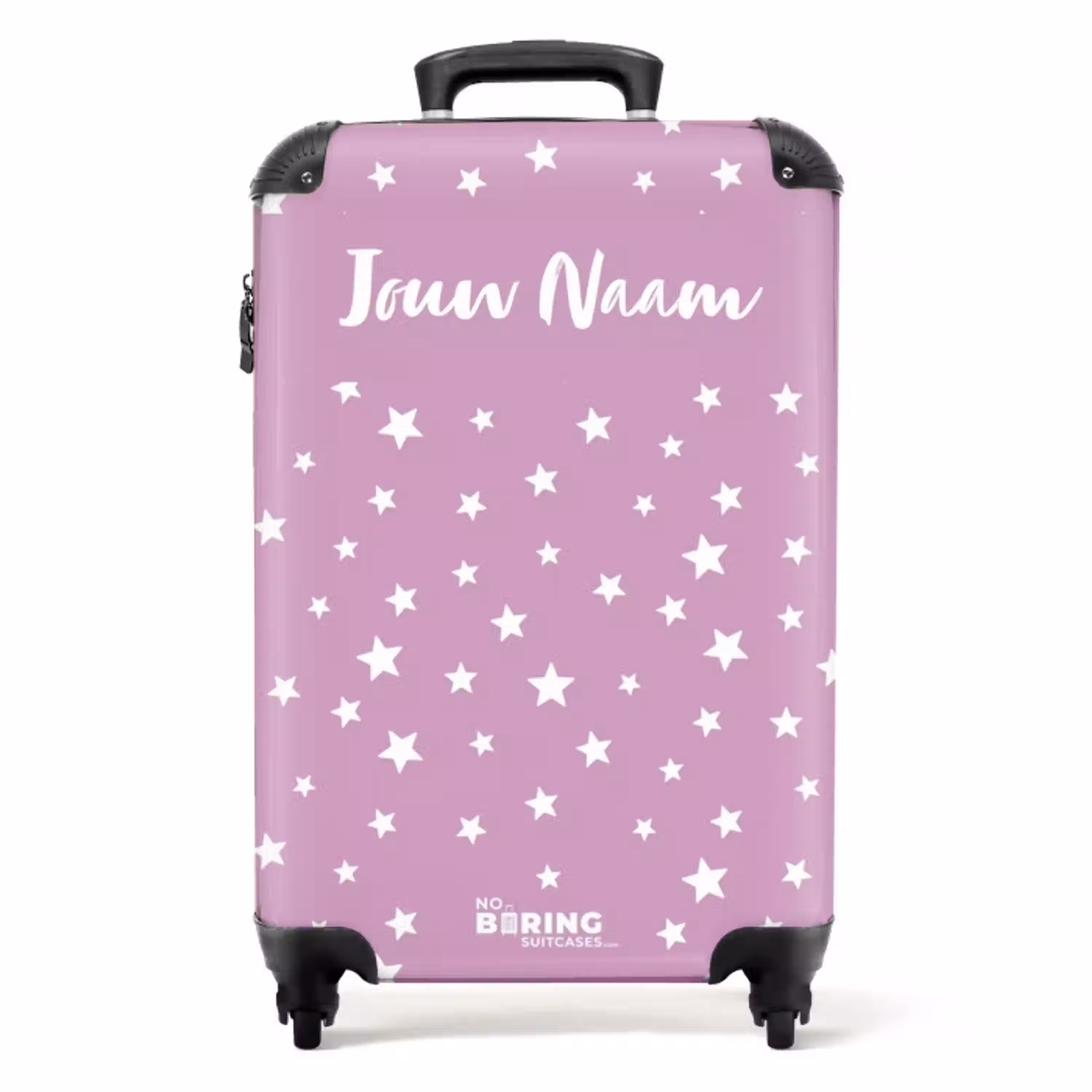 Sterrenstof NBS - Handbagage koffer - Kinderen Unisex middel -productfoto_recht