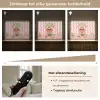 Matcha - Hond - Roze - Groen Light Box met batterij (Wandlamp) middel -USP_dimbaarNL