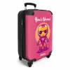Roze ranger NBS - Handbagage koffer - Kinderen Unisex middel -productfoto_3d