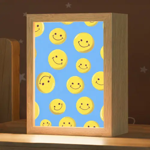 Smileys - Geel - Blauw Light Box met kabel klein -zzz_3d_website
