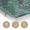 Bladeren - Inductie beschermer - Jungle - Tropical plexiglas 5mm klein -sfeer2