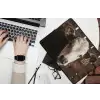 Kalf - Oormerk - Houten stal laptophoes neopreen klein -bureau