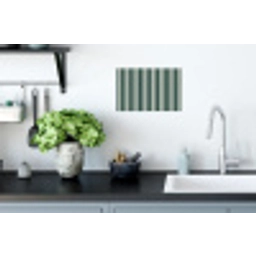 Strepen - Klassiek - Groen Muursticker klein 286 -keuken