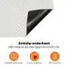 Golven - Ribbels - Wit Inductie beschermer vinyl 3mm klein 276 -zzzzzzz-td-onderkant