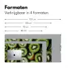 Kiwi - Fruit - Groen Muismat XXL klein -sfeer5