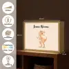 Dino - T-Rex - Oranje Light Box met batterij (Wandlamp kind) middel -USP_websiteoverzichtNL