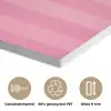 Gestreept - Roze - Chéri PET vilt klein -closeup_NL