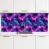 Elektrisch - Neon - Lucht keuken achterwand 2 middel 871 -3d