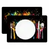 Lepels - Kruiden - Modern - Graffiti - Verf - Kleurrijk Placemat vinyl groot -zzsfeer2_Kitchenyeah-website