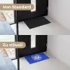 Zon - Gezicht - Penseelstructuur - Blauw Deurmat klein -voor-na_DE