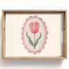 Tulp - Lijst - Ovaal - Illustratie Dienblad Rechthoek middel -z3d_shopping