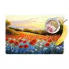 Klaproos - Bloemenveld - Kleurrijk Placemat vinyl groot -zzzproduct_Kitchenyeah-website