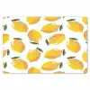 Citroenen - Wit - Bloemen - Patroon Placemat vinyl groot 368 -zzsfeer1_Kitchenyeah-website
