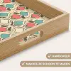 Barok - Retro - Kleurrijk Dienblad Rechthoek middel 911 -USP_HandgreepNL