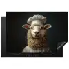 Schaap - Wol - Kok Inductie beschermer vinyl 3mm klein -3d