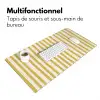 Strepen - Abstract - Yes you can - Rood Muismat XXL klein -zsfeer4_frans