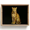 Panter - Realistisch - Bruin Dienblad Rechthoek middel -z3d_shopping