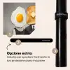 Ontbijt - Koppel - Ei - Brood Inductie beschermer vinyl 3mm middel -zzzzzzz-induclip_IT