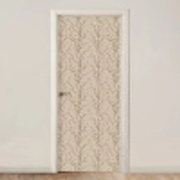 Katoen - Natuur - Taupe deurposter klein 289 -3d_beige