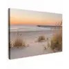 Pier - Zonsondergang - Strand Tuinposter op houten frame 2 cm dik klein -3d