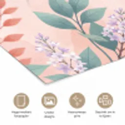 Kolibrie - Vliegen - Natuur - Illustratie - Kleurrijk poster papier klein -closeup_NL