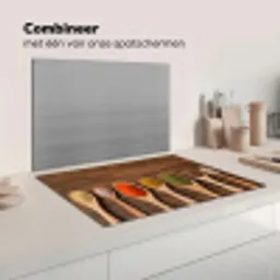 Pollepel - Kruiden - Eten - Specerijen - Tafel Inductie beschermer vinyl 3mm klein -wsfeer7_website