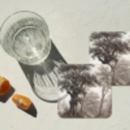 Natuur - Bos - Eik onderzetter kurk middel -sfeer4