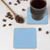 Blauw - Wit - Lijnen - Patroon onderzetter kurk middel 366 -sfeer2