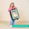 Kawai - Alpaca - Groen Kinderkoffer - Zwart klein -sfeer2_UK