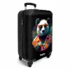 Panda als tropische straatkunst NBS - Handbagage koffer - Unisex middel -productfoto_3d