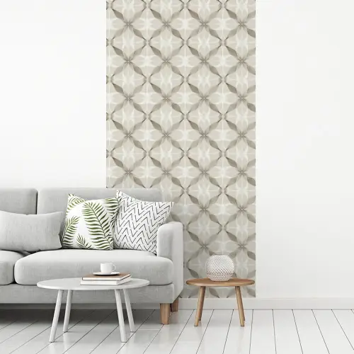 Grafisch - Patroon - Grijs fotobehang vinyl groot 64 -woonkamer