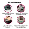 Dierenprint - Panter - Bladeren - Tropisch - Jungle Inductie beschermer vinyl 3mm klein -zzzzzzz-lf-werking