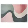 Abstract - Golven - Sierlijk - Roze Deurmat klein -zkaufland3d