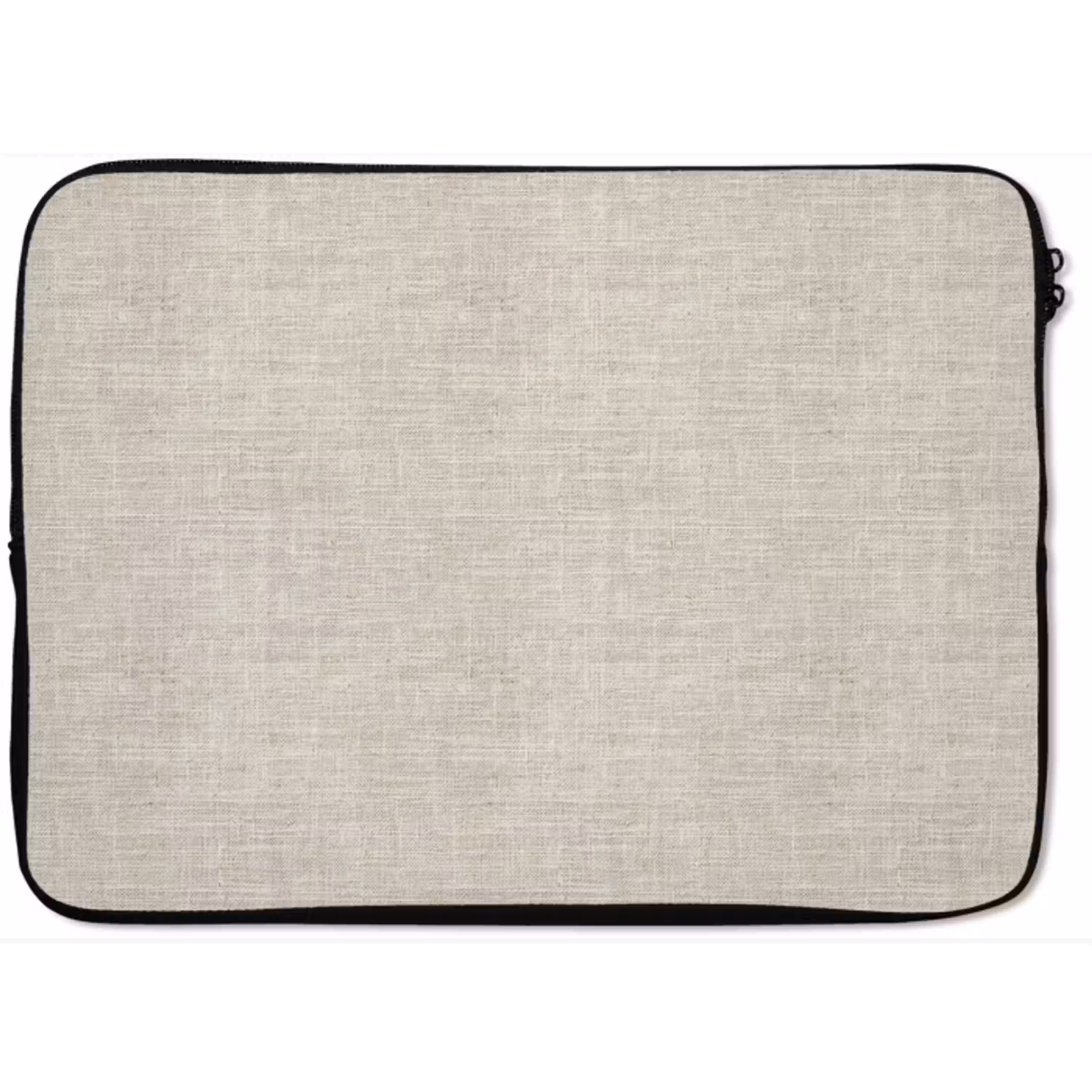 Linnen - Textuur - Beige laptophoes neopreen klein 279 -zkaufland3dotto