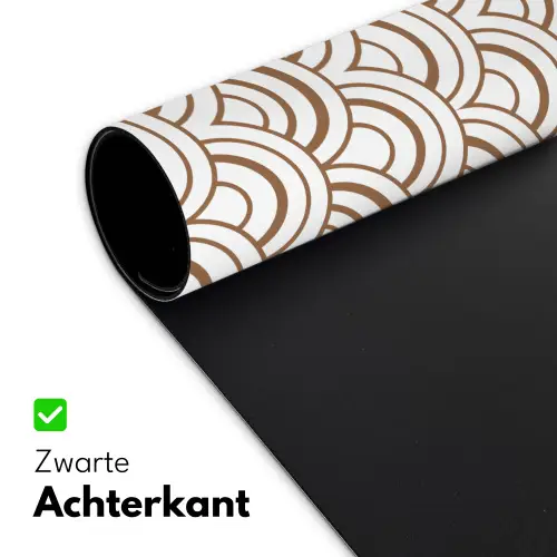 Klassiek - Motief - Terracotta Muismat XXL klein 681 -sfeer2