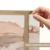 Marmer - Roze - Rosé Light Box met batterij (Wandlamp) middel -USP_websiteprintNL