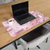 Schuim - Structuur - Roze Muismat XXL klein -sfeer1