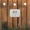 Wijn - Zomer zon, wijn & kletsen - Quotes - Tekst tuinposter los doek klein -sfeer1
