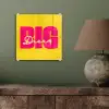 Dream big - Geel - Roze plexiglas 5mm klein -sfeer3
