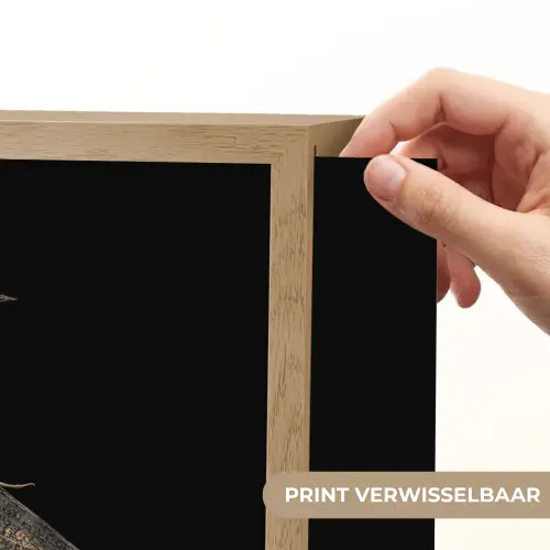 Mot - Bladachtig - Grijs Light Box met batterij (Wandlamp) middel -USP_websiteprintNL