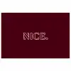 Bordeaux - Nice - minimalistisch poster papier klein -3d