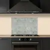 Grijs - Muur - Poriën keuken achterwand spatscherm klein 900 -sfeer1
