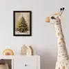 Kerst - Sfeer - Groen fotolijst zwart zonder passe partout klein -usfeer4_kinderkamer