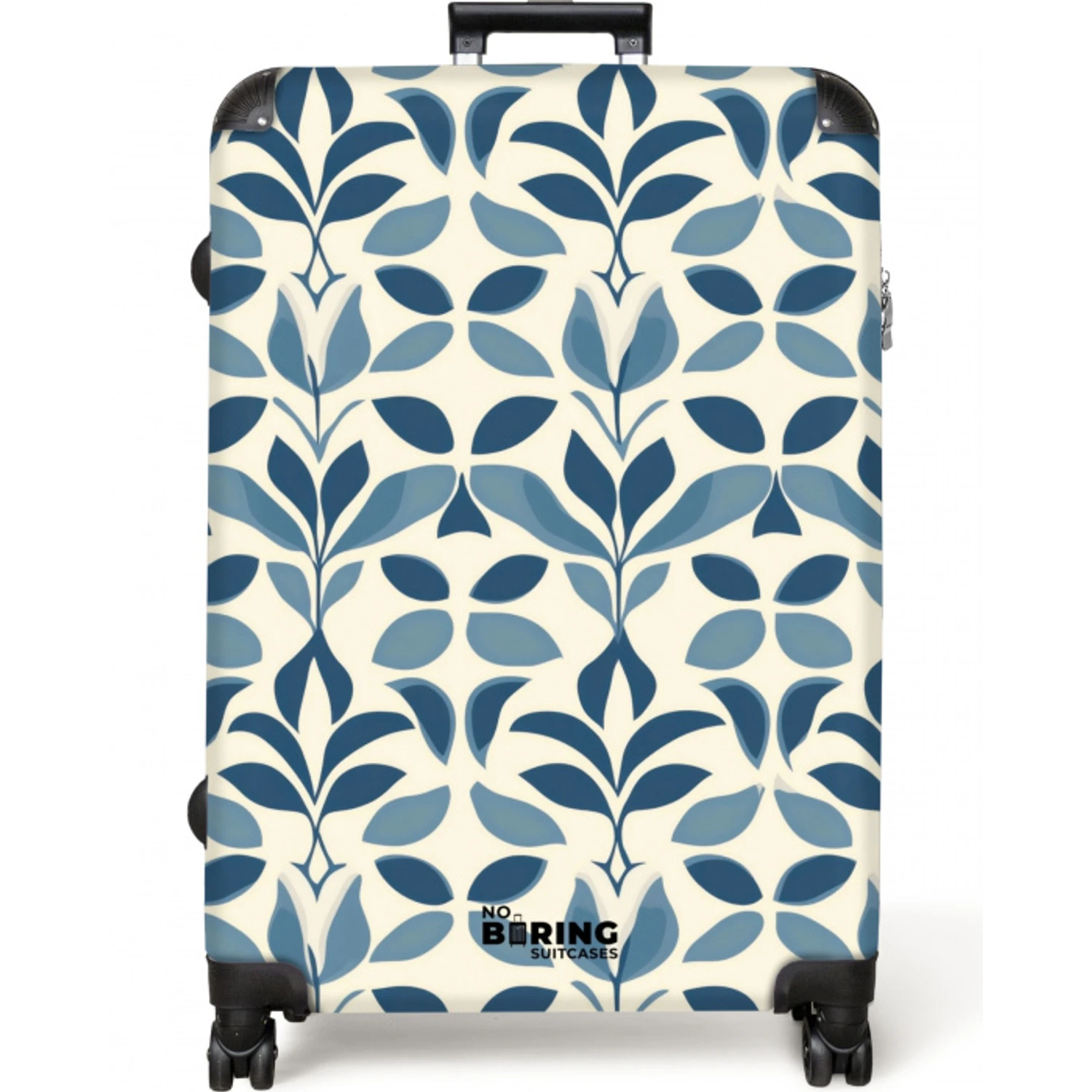 Flora - Modern - Blauw NBS - Large koffer - Volwassenen Unisex groot -zzzzzzzzkaufland2