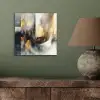 Kunst - Goud - Zilver - Abstract aluminium wit klein -sfeer2
