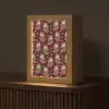 Donker - Cowboy - Laars - Patroon Light Box met kabel (Tafellamp) klein 925 -z3d_website