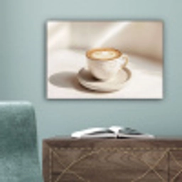 Cappuccino - Schuim - Schotel - Beige canvas 2cm klein -sfeer4