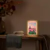 Tulpen - Molen - Nederland Light Box met kabel (Tafellamp) klein -sfeer4