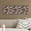 Rust - Zachte - Kleuren - Stenen canvas 2cm klein 828 -sfeer3